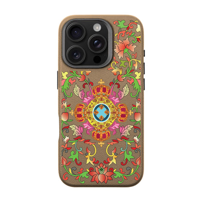 SPIRAL-iPhone 16 Pro Leather Premium Kılıf MagSafe Özellikli