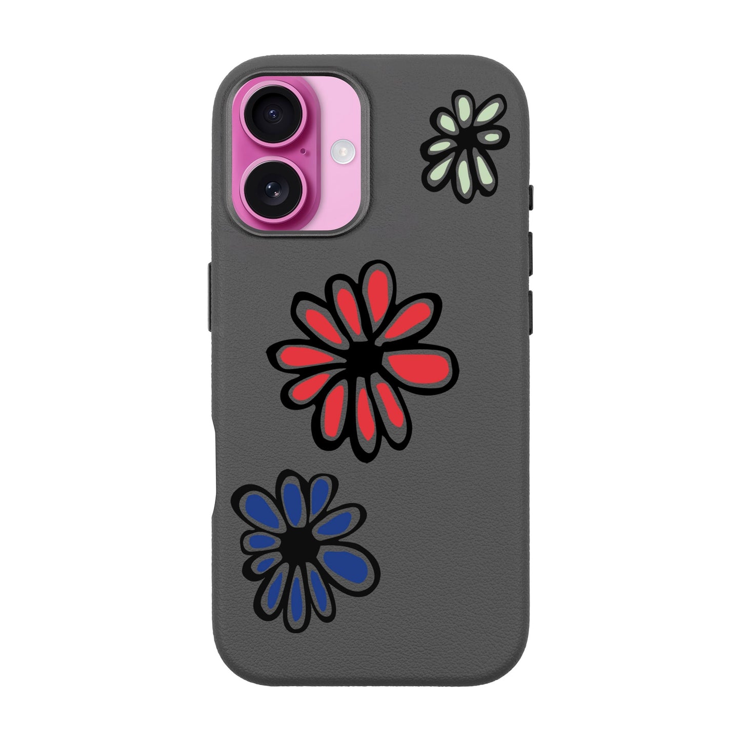 FLORIST-iPhone 16 Leather Premium Kılıf MagSafe Özellikli