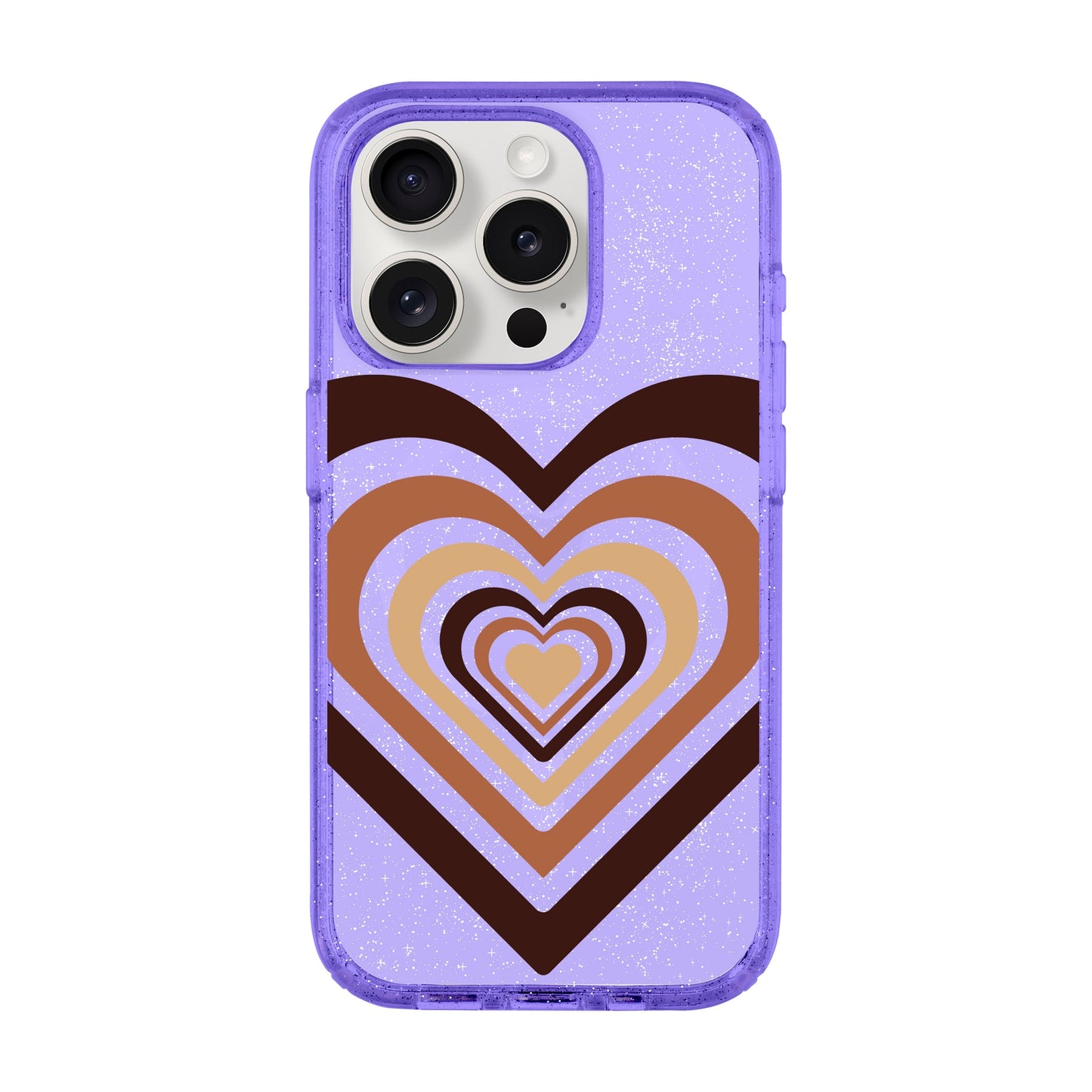 HEART-Shiny Kılıf MagSafe Özellikli - iPhone 15 Pro