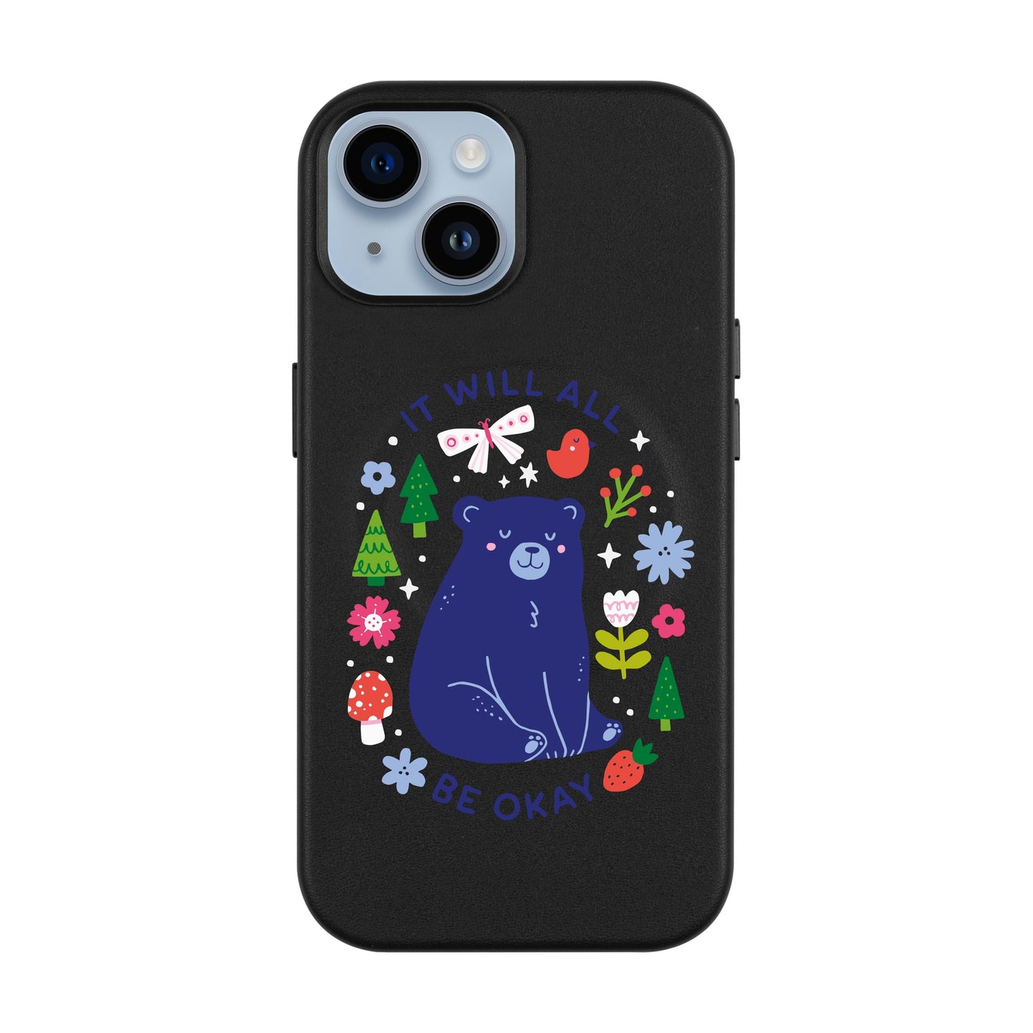 BE OKEY-Leather Kılıf MagSafe Özellikli - iPhone 14