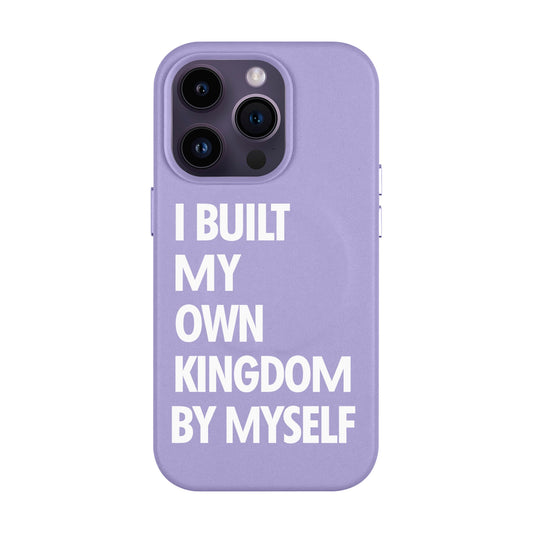 KINGDOM-iPhone 14 Pro Max Leather Kılıf MagSafe Özellikli