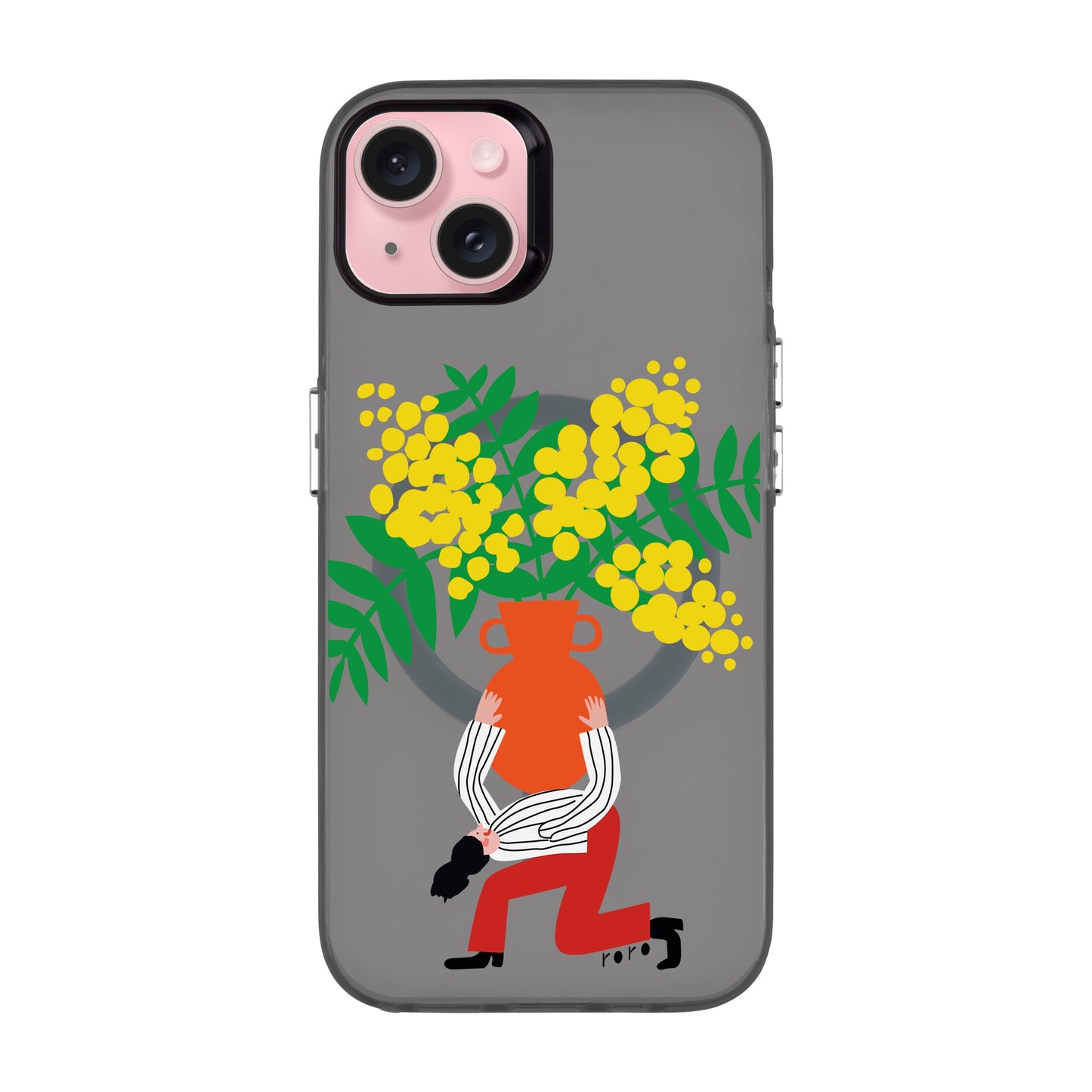 VASE-iPhone 15 Plus Hold Kılıf MagSafe Özellikli