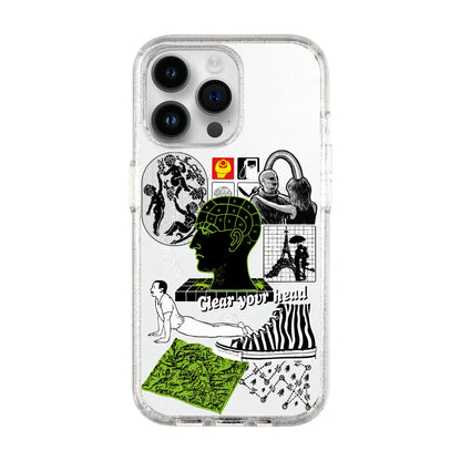 CLEAR YOUR HEAD-iPhone 14 Pro Max Shiny Kılıf MagSafe Özellikli