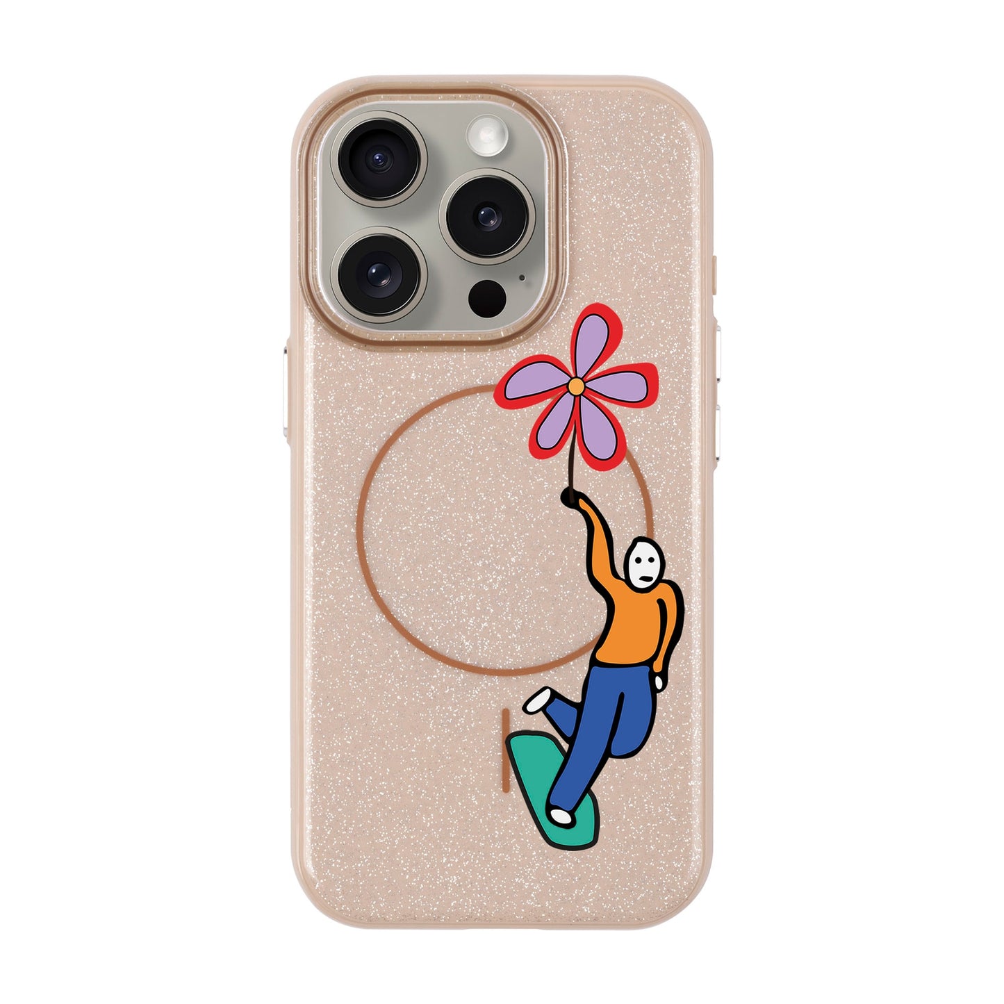 SKATEBOARDER-Radiant Kılıf MagSafe Özellikli - iPhone 15 Pro