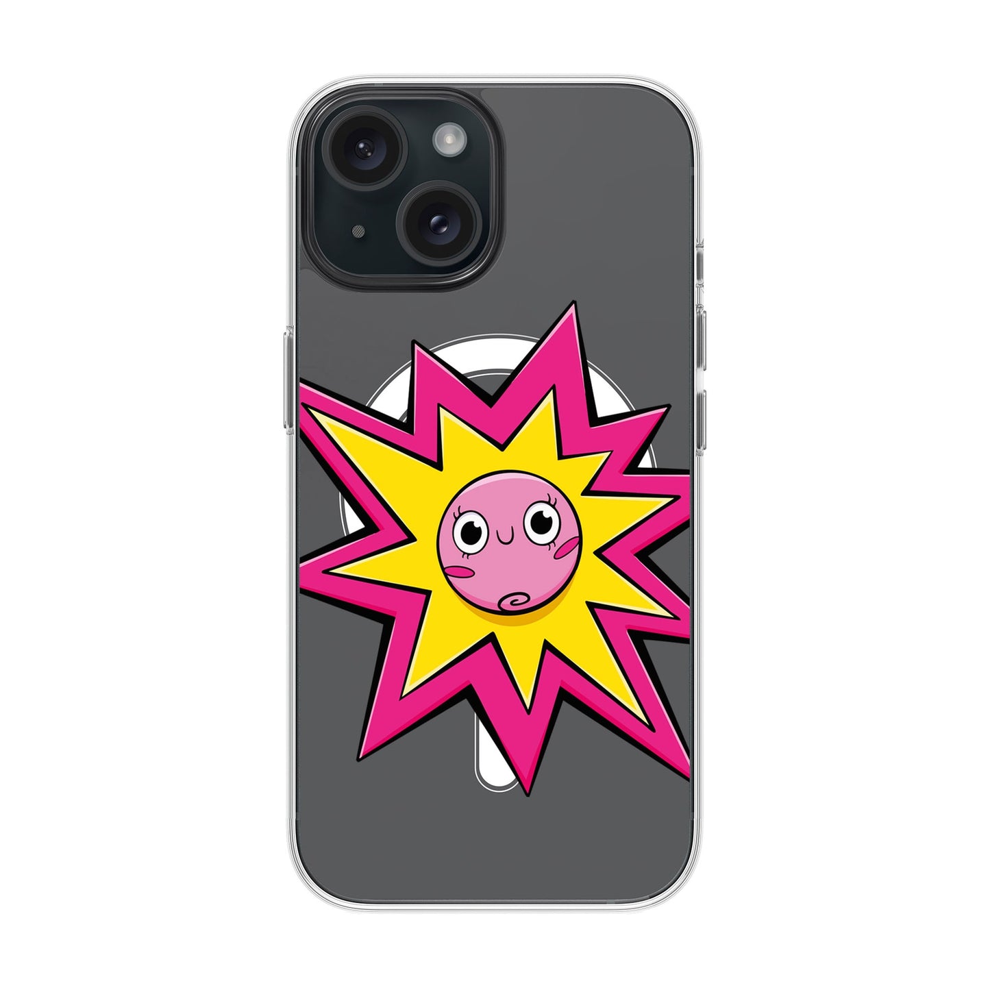 POP PRINCESSES-iPhone 15 Solid Kılıf MagSafe Özellikli