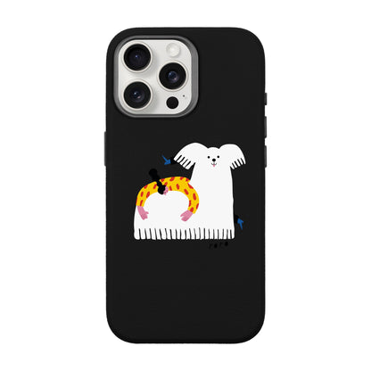 FANCY DOG-iPhone 15 Pro Max Leather Premium Kılıf MagSafe Özellikli