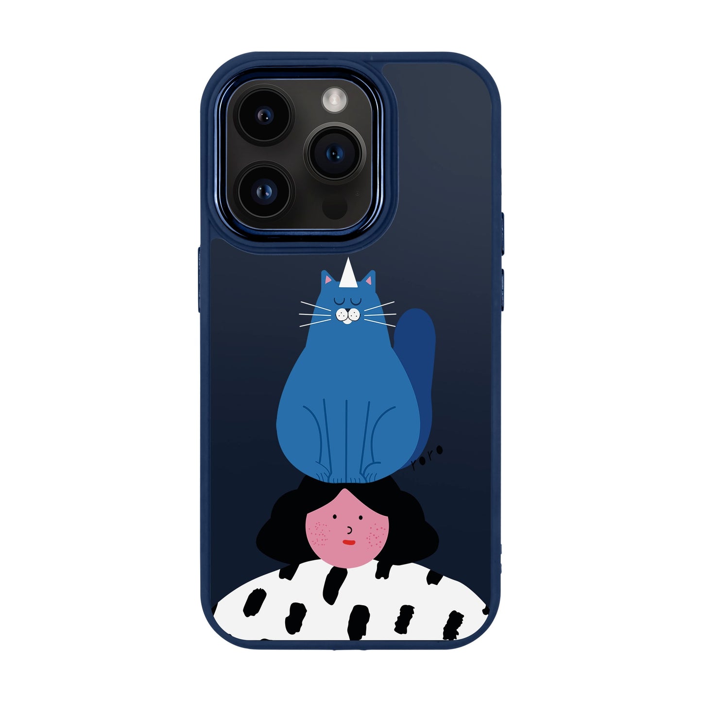 NAUGHTY CAT-iPhone 13 Pro Proof Kılıf