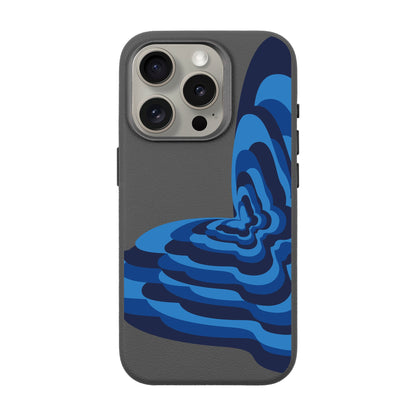 BUTTERFLY-iPhone 15 Pro Leather Premium Kılıf MagSafe Özellikli