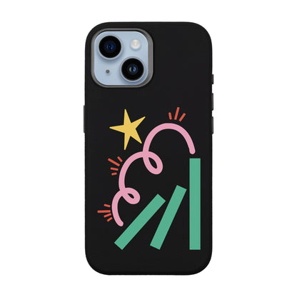 DOMINO-iPhone 14 Leather Premium Kılıf MagSafe Özellikli