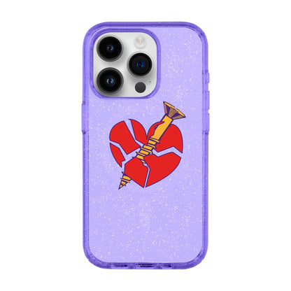 BROKEN HEART-iPhone 14 Pro Shiny Kılıf MagSafe Özellikli