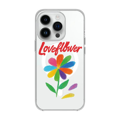 LOVE FLOWER-iPhone 14 Pro Solid Kılıf