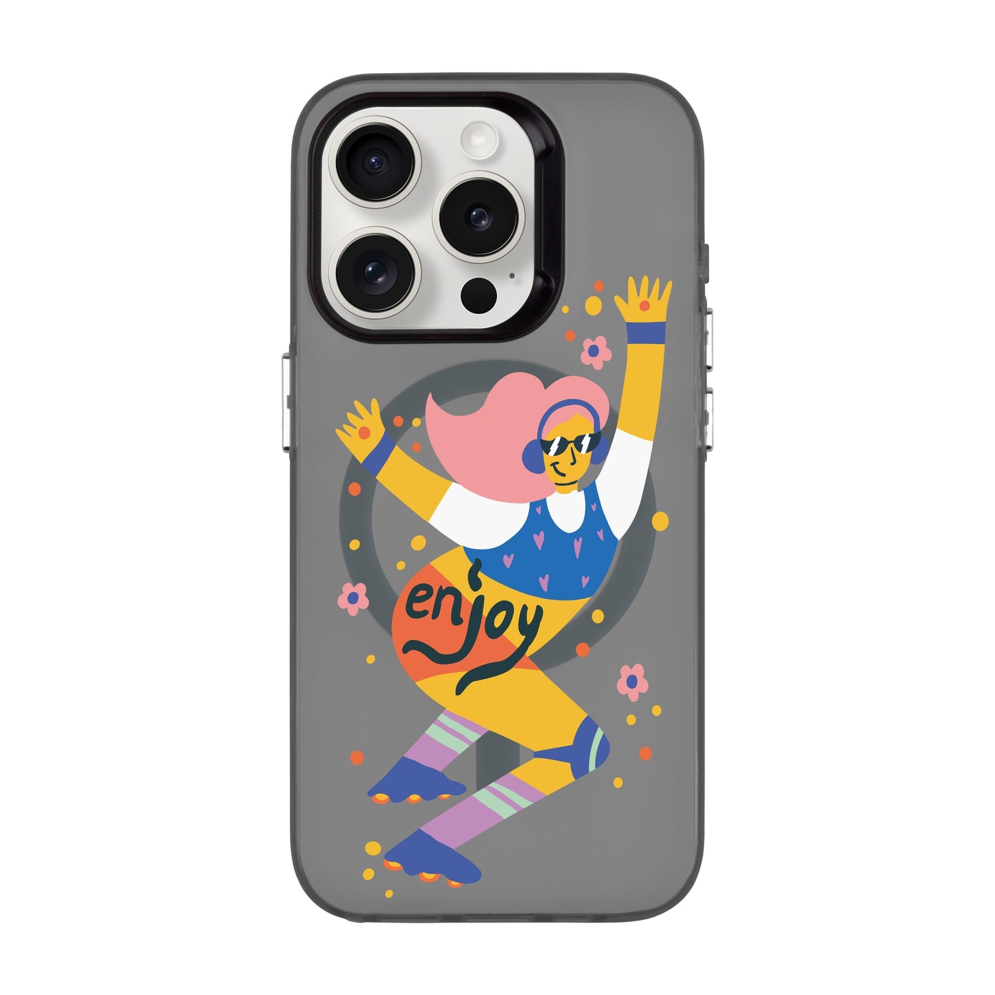 ENJOY-iPhone 15 Pro Hold Kılıf MagSafe Özellikli