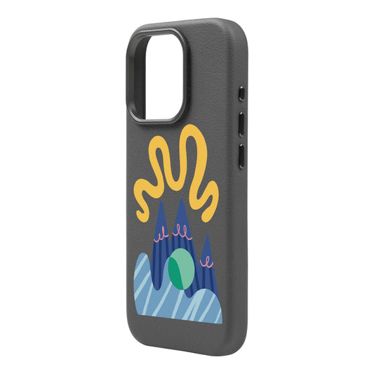 MOUNTAIN-iPhone 16 Plus Leather Premium Kılıf MagSafe Özellikli