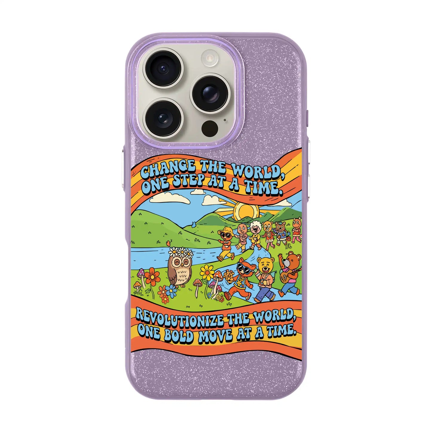 CHANGE THE WORLD-iPhone 16 Pro Radiant Kılıf MagSafe Özellikli
