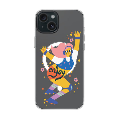 ENJOY-iPhone 15 Plus Solid Kılıf MagSafe Özellikli