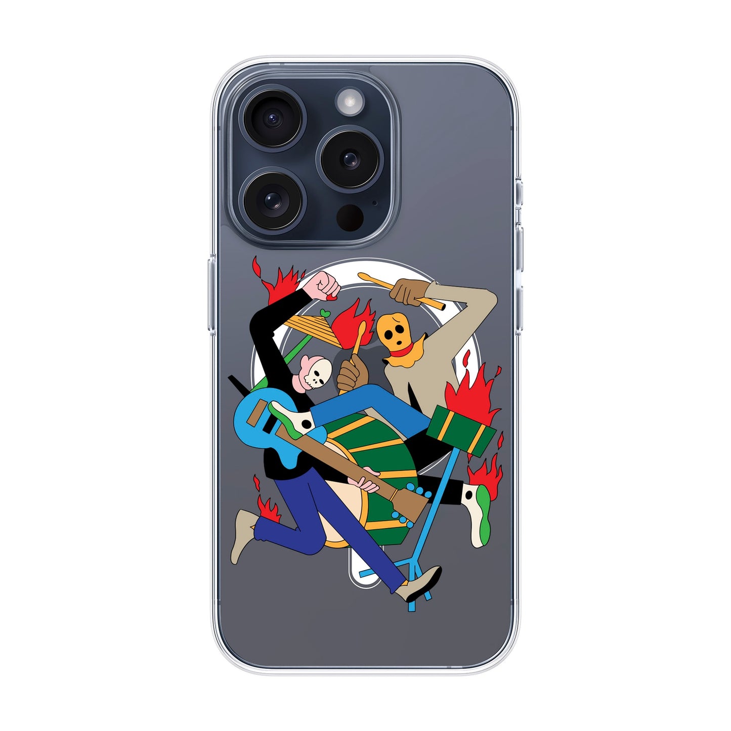 MONSTER MASH-Solid Kılıf MagSafe Özellikli - iPhone 15 Pro