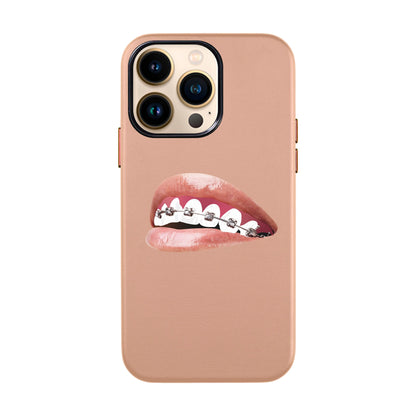 ORTHODONTIST-iPhone 13 Pro Max Leather Kılıf