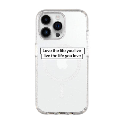 LOVE THE LIFE-iPhone 14 Pro Max Shiny Kılıf MagSafe Özellikli