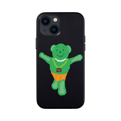 GREEN BEAR-iPhone 13 Mini Leather Kılıf