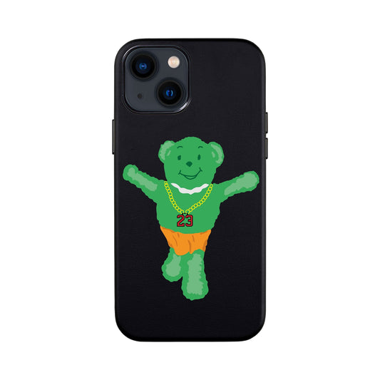 GREEN BEAR-iPhone 13 Mini Leather Kılıf