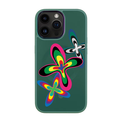 COLOR FLOWER-iPhone 14 Pro Max Vigor Kılıf MagSafe Özellikli