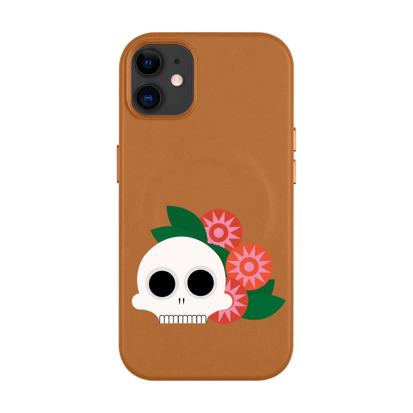 MEMENTO BLOOM-Leather Kılıf MagSafe Özellikli - iPhone 11