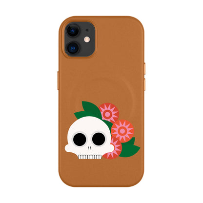 MEMENTO BLOOM-Leather Kılıf MagSafe Özellikli - iPhone 11