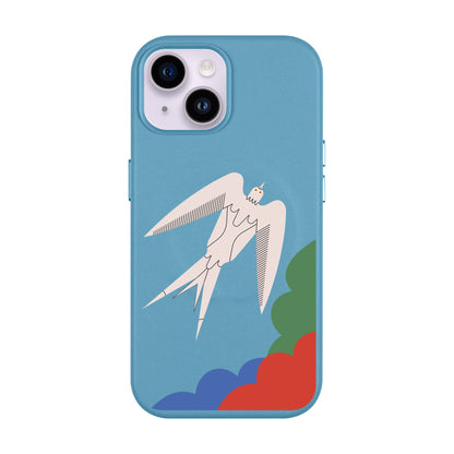 L’OISEAU LIBRE-Leather Kılıf MagSafe Özellikli - iPhone 13