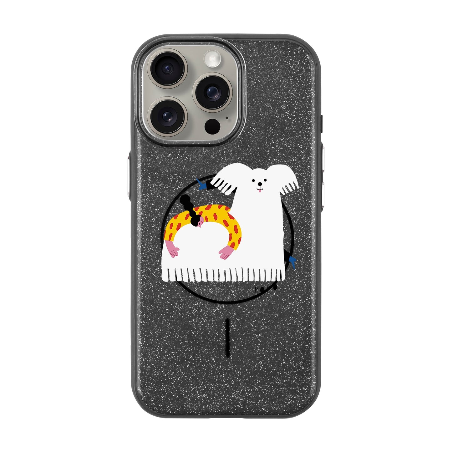 FANCY DOG-iPhone 15 Pro Max Radiant Kılıf MagSafe Özellikli