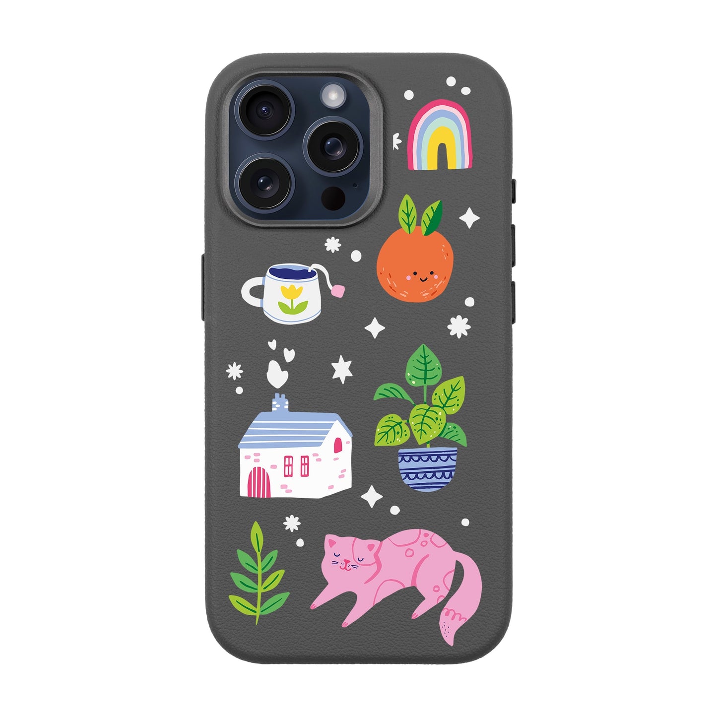 FRESH SPRING-iPhone 15 Pro Max Leather Premium Kılıf MagSafe Özellikli