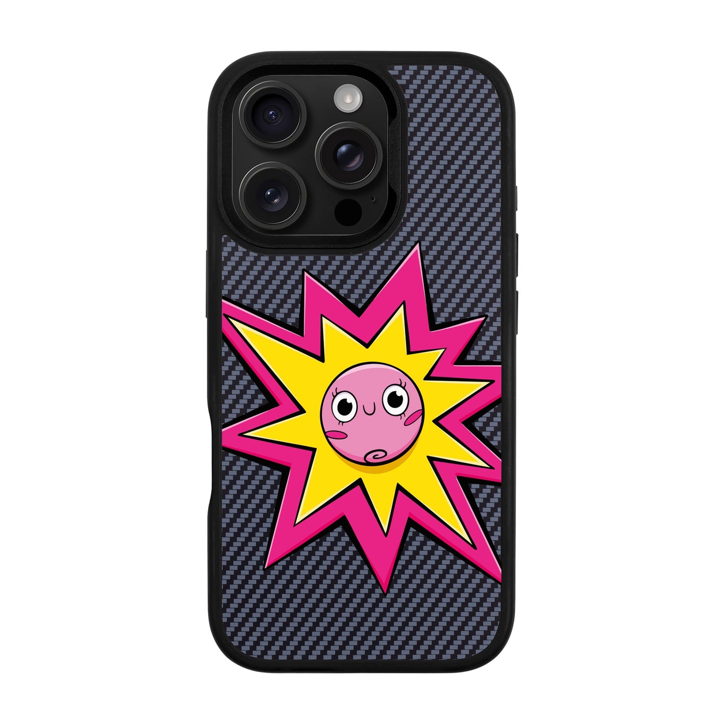POP PRINCESSES-iPhone 16 Pro Plaid Kılıf MagSafe Özellikli