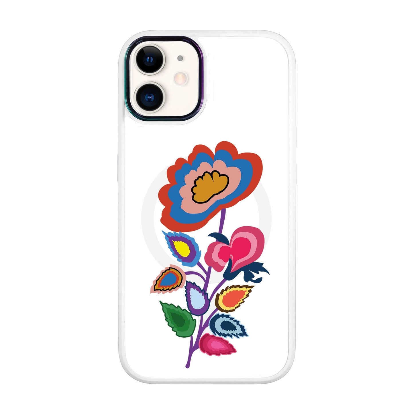 KNITTED FLOWER-Vigor Kılıf MagSafe Özellikli - iPhone 11