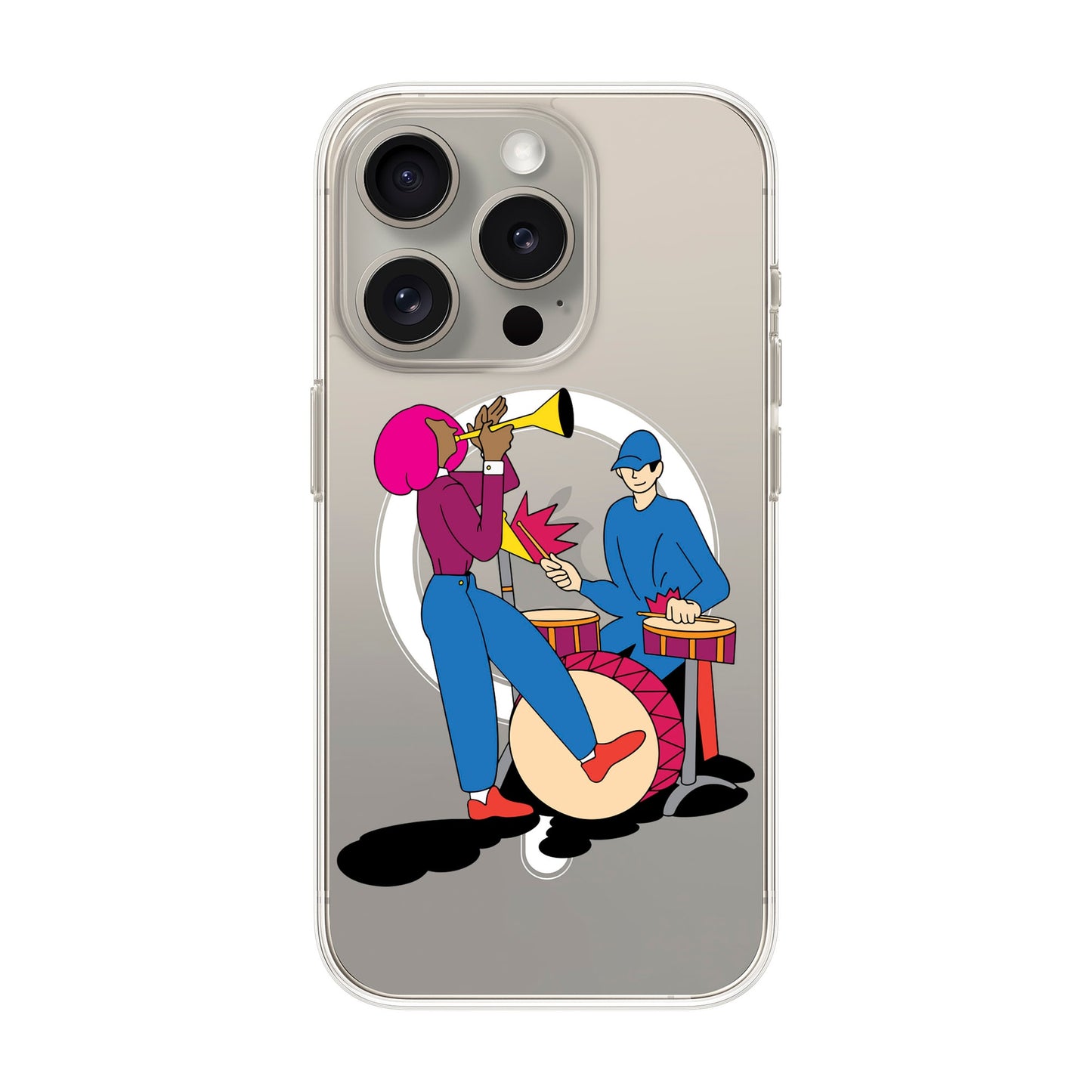 JAM-Solid Kılıf MagSafe Özellikli - iPhone 15 Pro