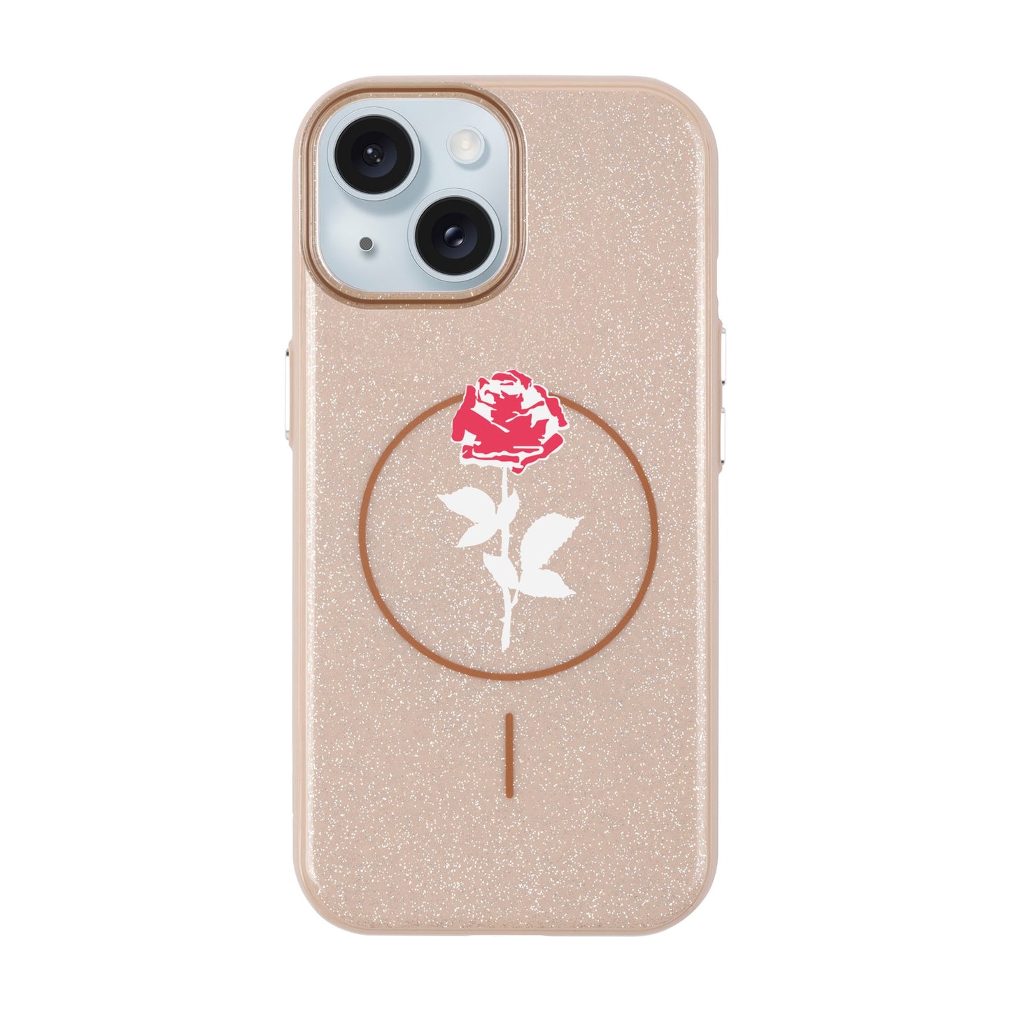NATUREL ROSE-Radiant Kılıf MagSafe Özellikli - iPhone 15