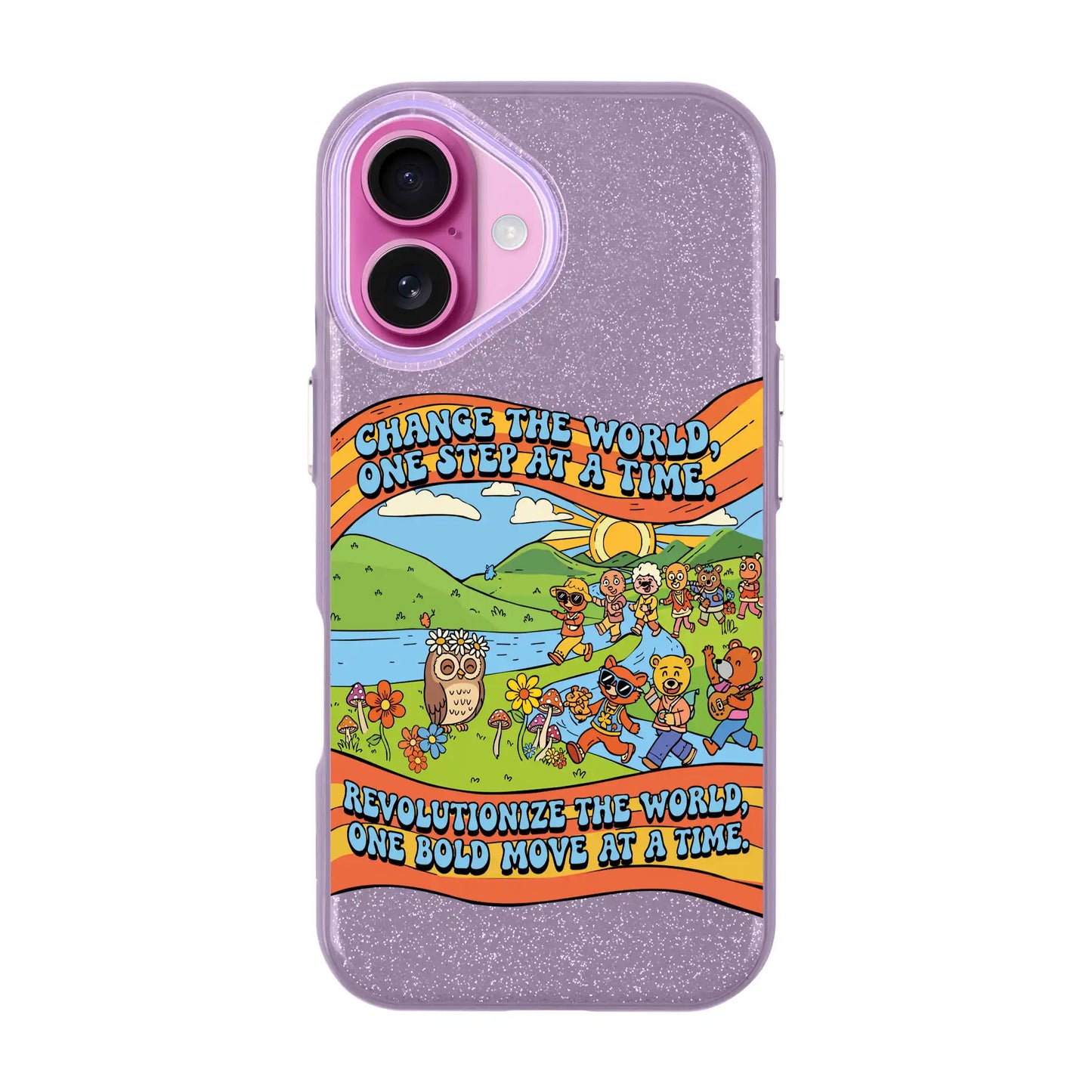 CHANGE THE WORLD-iPhone 16 Radiant Kılıf MagSafe Özellikli