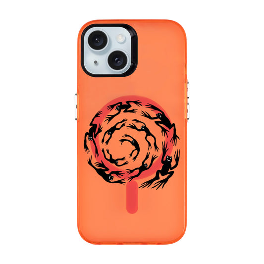 SWIRLING FROG-iPhone 15 Hold Kılıf MagSafe Özellikli