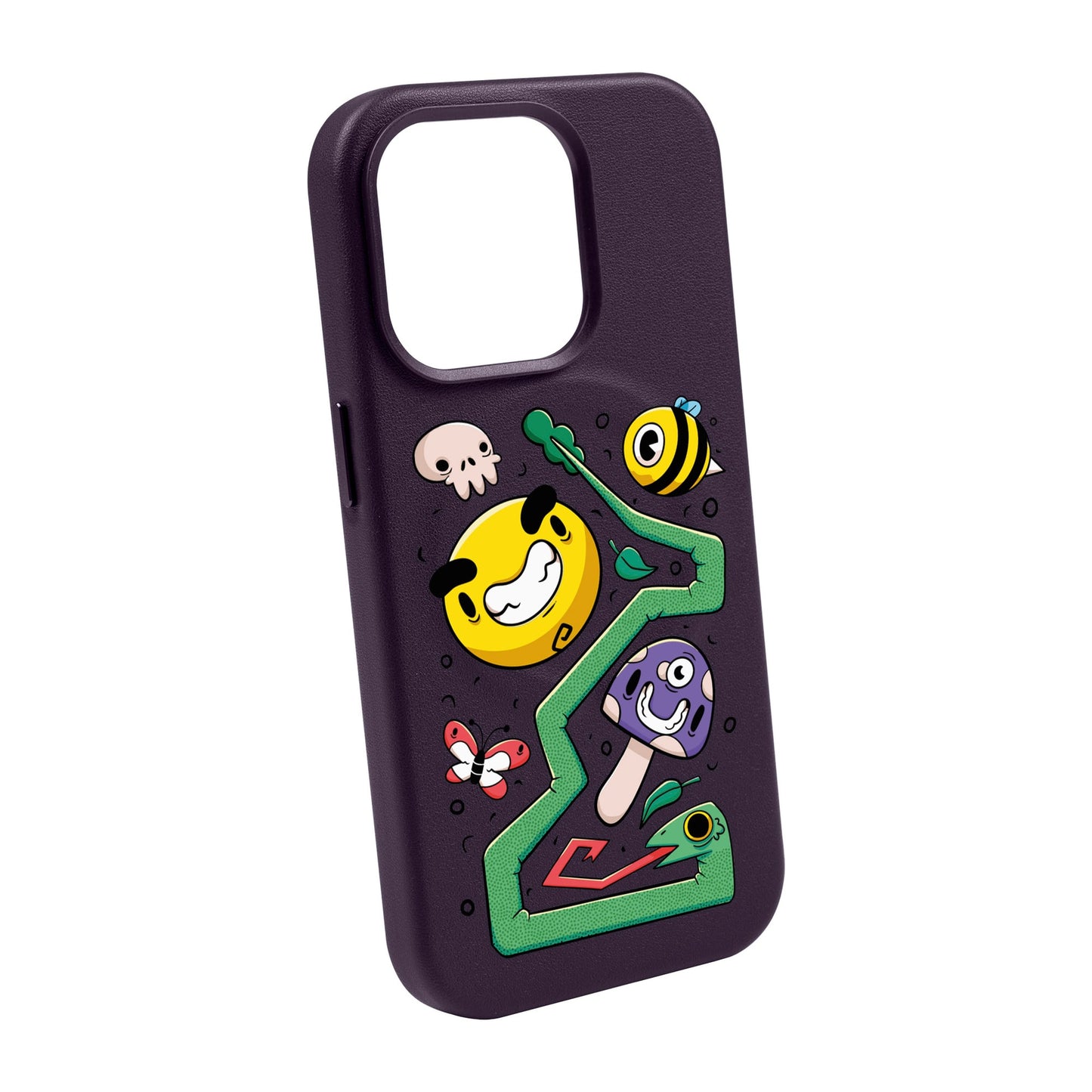 NADUR-Leather Kılıf MagSafe Özellikli - iPhone 13