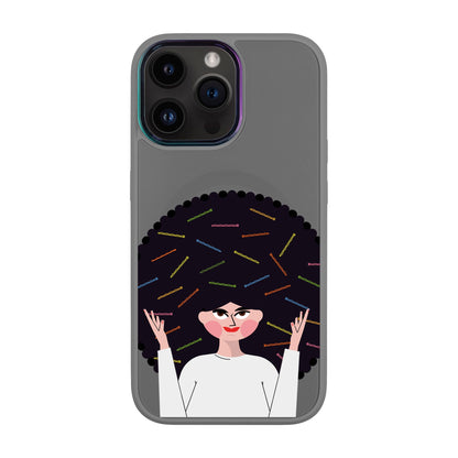 TANGLES OF HAPPINESS-iPhone 14 Pro Max Vigor Kılıf MagSafe Özellikli
