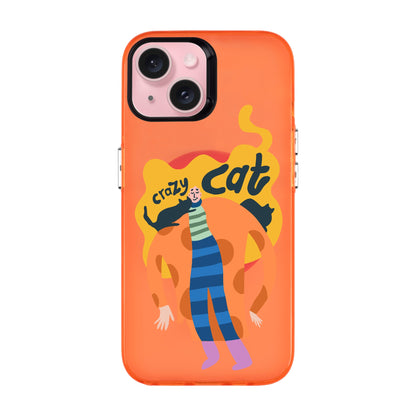 CRAZY CAT-iPhone 15 Hold Kılıf MagSafe Özellikli