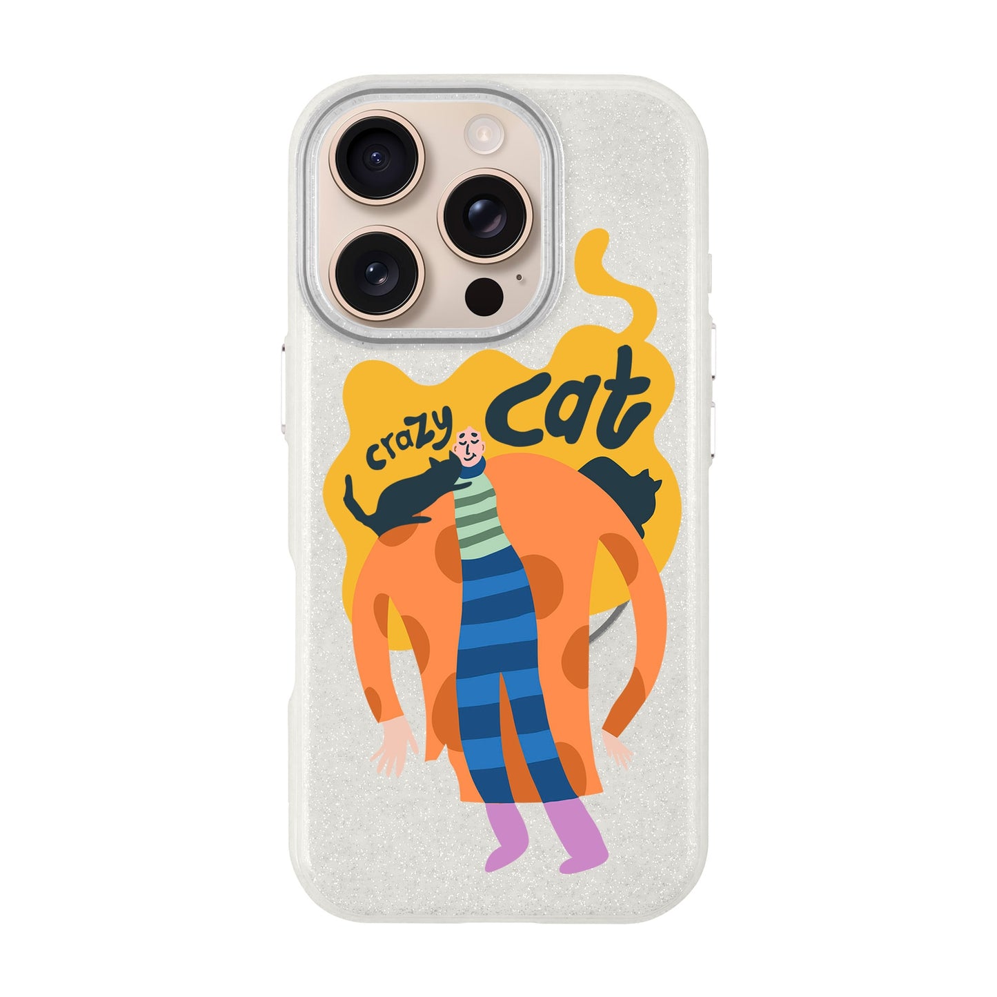 CRAZY CAT-iPhone 16 Pro Radiant Kılıf MagSafe Özellikli