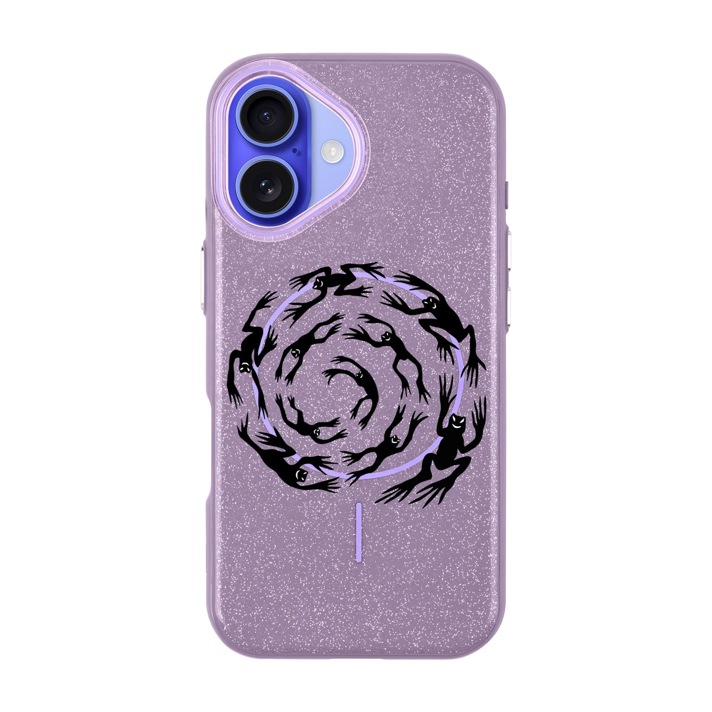 SWIRLING FROGS-iPhone 16 Radiant Kılıf MagSafe Özellikli