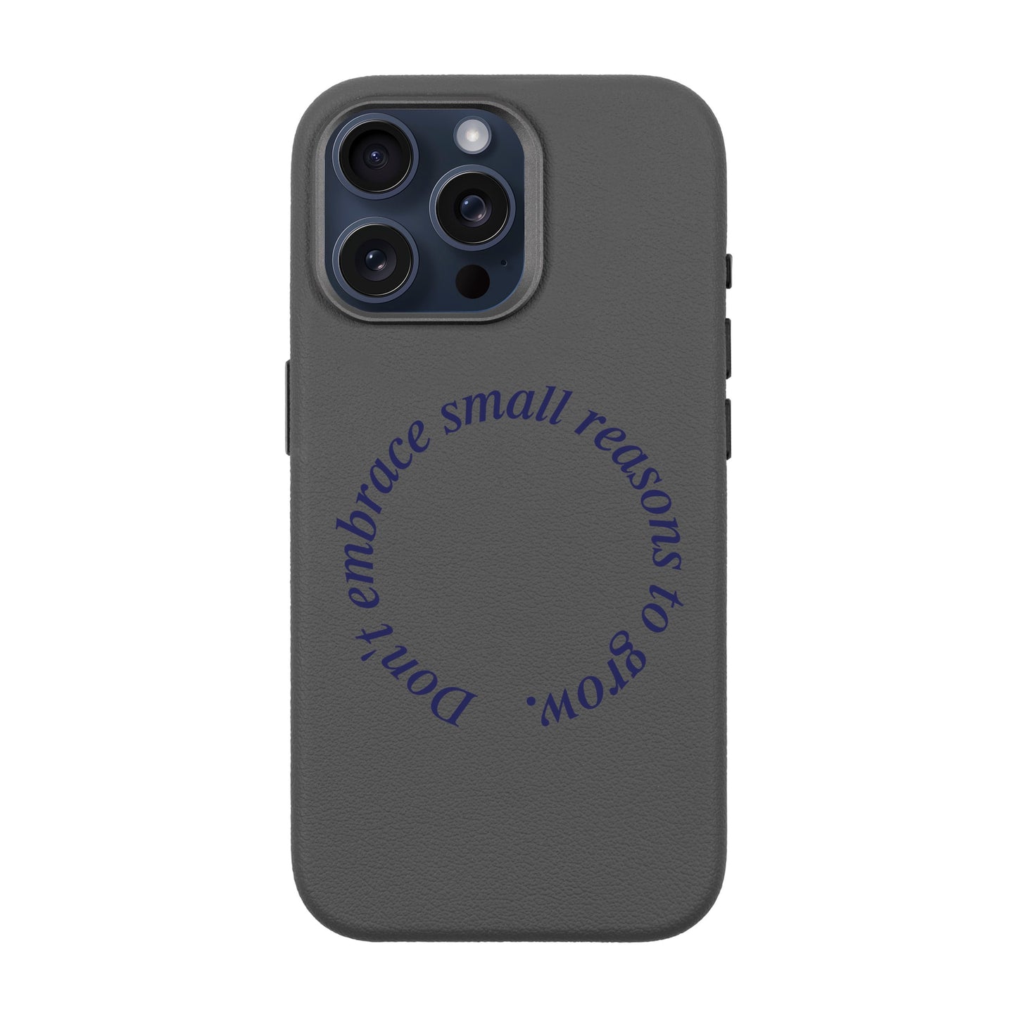 GROW-iPhone 15 Pro Max Leather Premium Kılıf MagSafe Özellikli