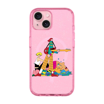 HER BAND-iPhone 15 Shiny Kılıf MagSafe Özellikli