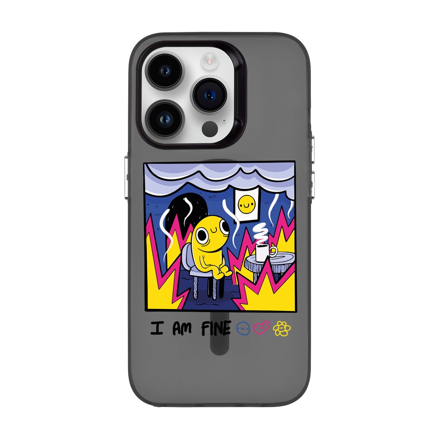 I AM FINE-iPhone 13 Pro Hold Kılıf MagSafe Özellikli