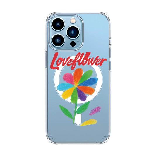LOVE FLOWER-iPhone 7 Plus / 8 Plus Solid Kılıf MagSafe Özellikli