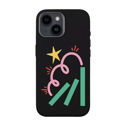 DOMINO-iPhone 14 Leather Premium Kılıf MagSafe Özellikli