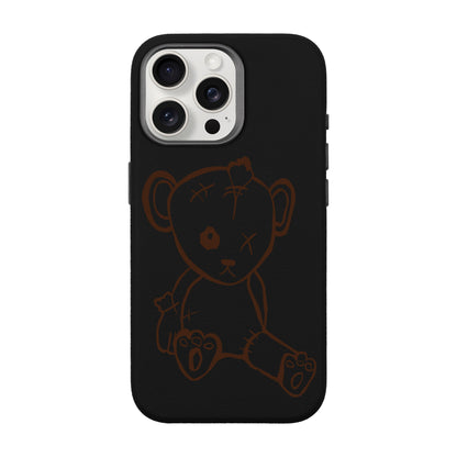 BABY BEAR-iPhone 15 Pro Max Leather Premium Kılıf MagSafe Özellikli