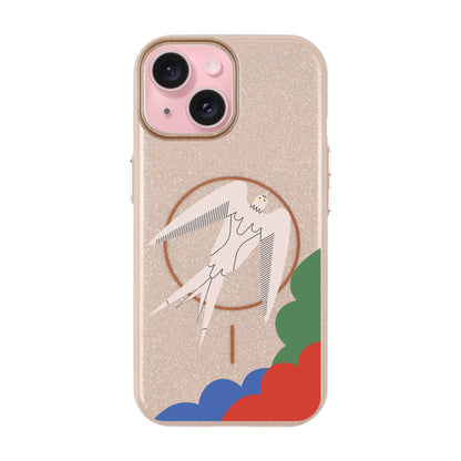 L’OISEAU LIBRE-iPhone 14 Plus Radiant Kılıf MagSafe Özellikli