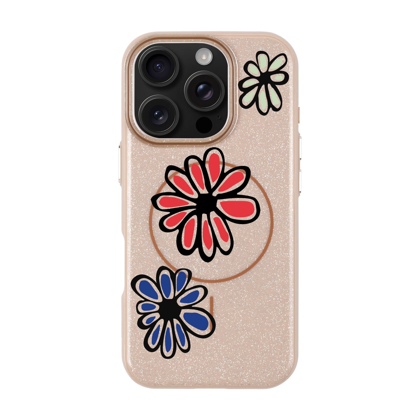 FLORIST-iPhone 16 Pro Radiant Kılıf MagSafe Özellikli