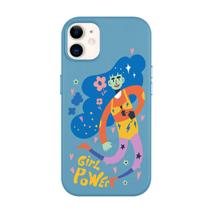 GIRL POWER-Leather Kılıf MagSafe Özellikli - iPhone 11